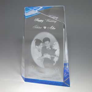 レーザー彫刻　トロフィー